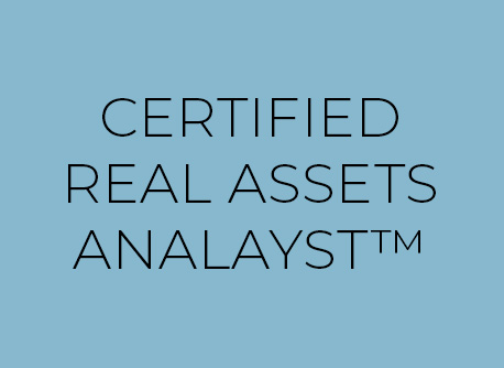 CERTIFIED REAL ASSETS ANALYST Certification Mark